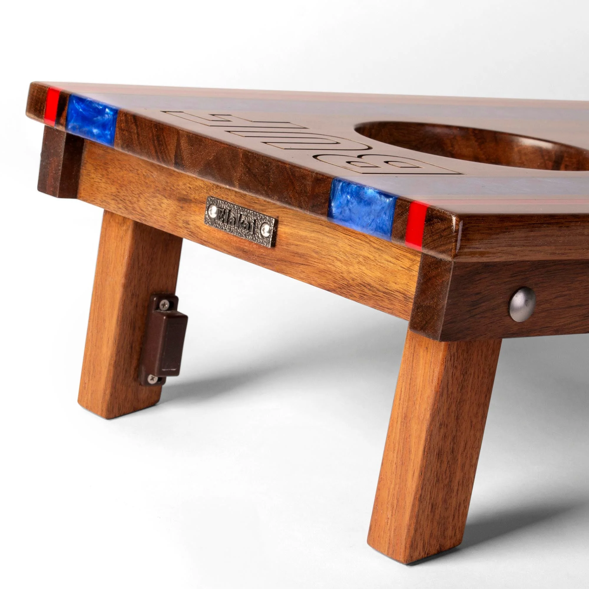 1ft x 2ft Gameday Teams Epoxy Resin Wood Compact Travel Cornhole Board Set - Image 17