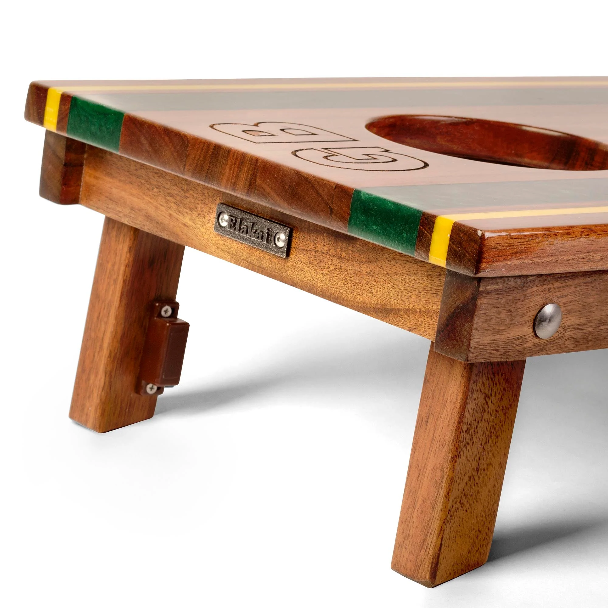 1ft x 2ft Gameday Teams Epoxy Resin Wood Compact Travel Cornhole Board Set - Image 20