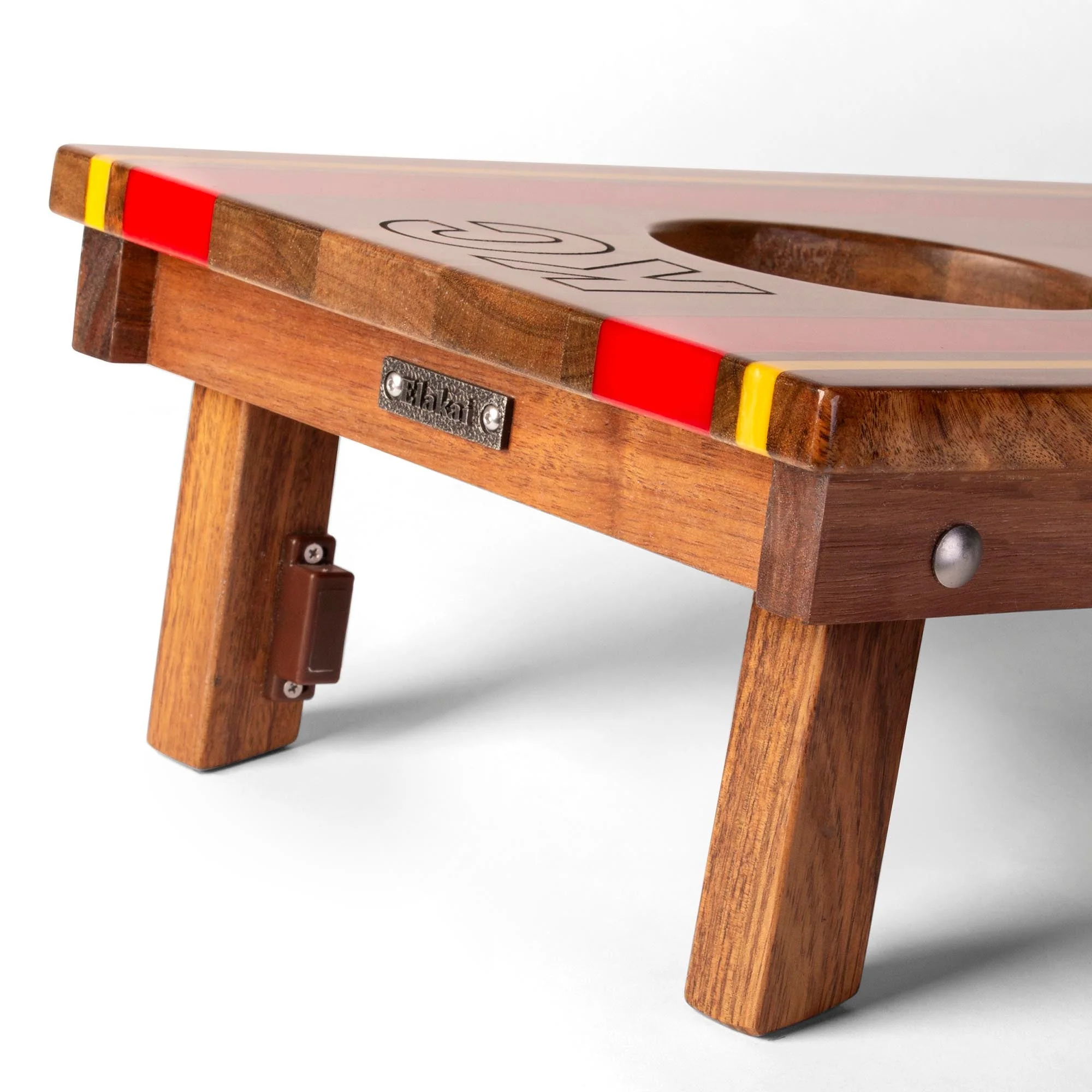 1ft x 2ft Gameday Teams Epoxy Resin Wood Compact Travel Cornhole Board Set - Image 21