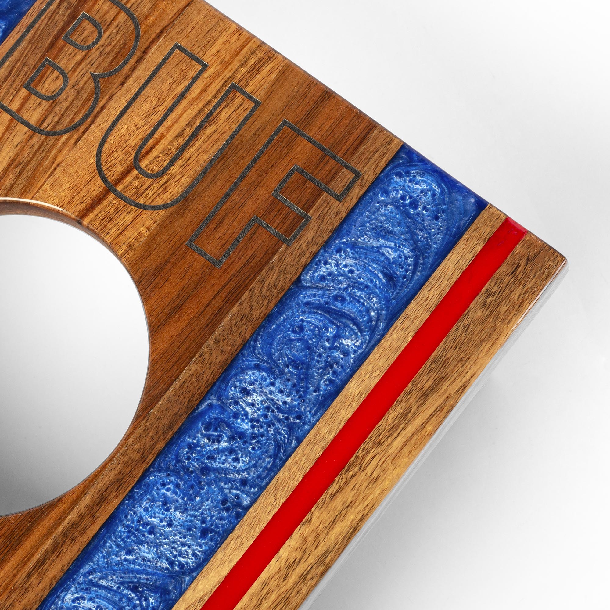 1ft x 2ft Gameday Teams Epoxy Resin Wood Compact Travel Cornhole Board Set - Image 25