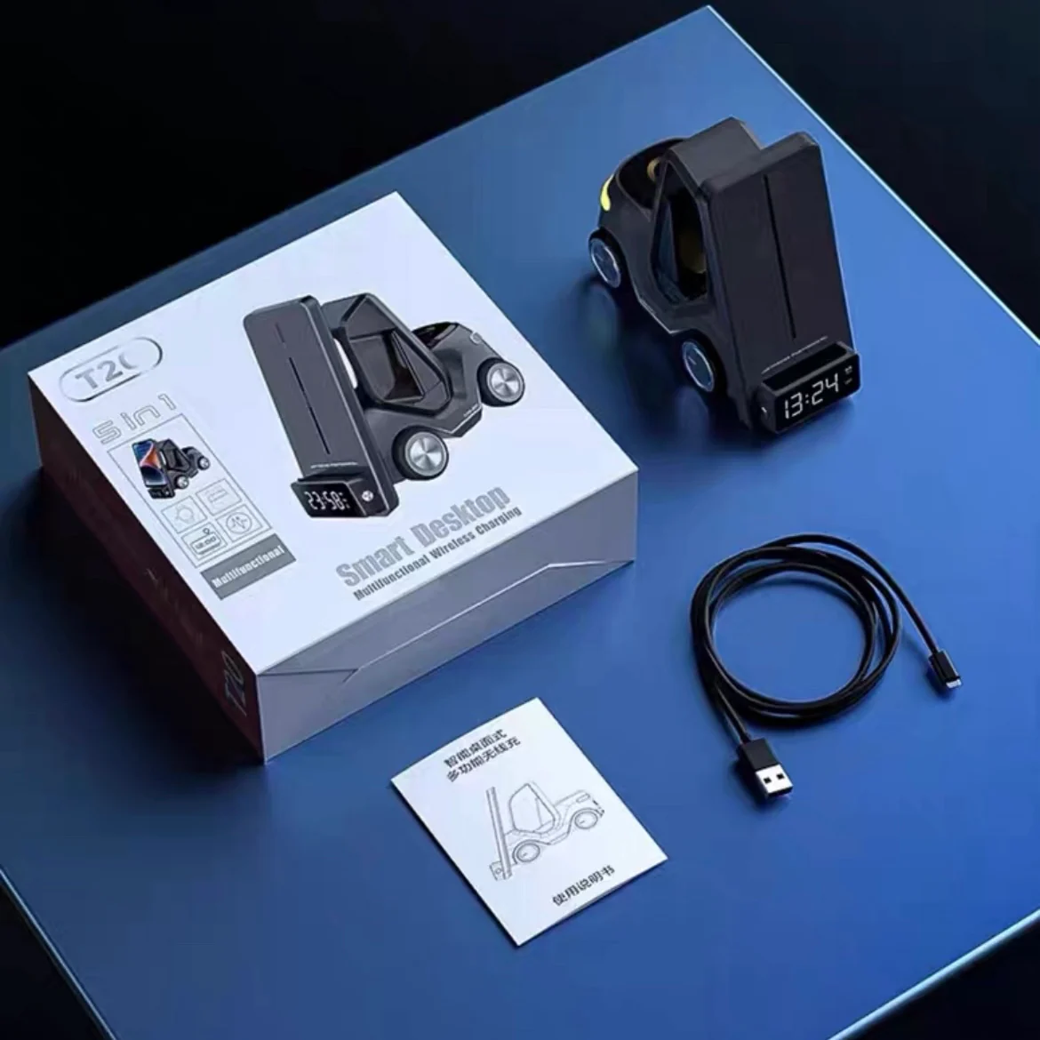 4 in 1 Forklift Fast Wireless Charging Station Dock for iPhone, AirPods & Apple Watch by INSPECIAL HOME - Image 8