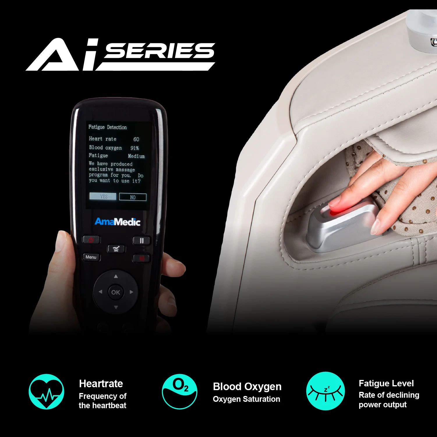 AmaMedic Renew 3D Massage Chair - Image 25