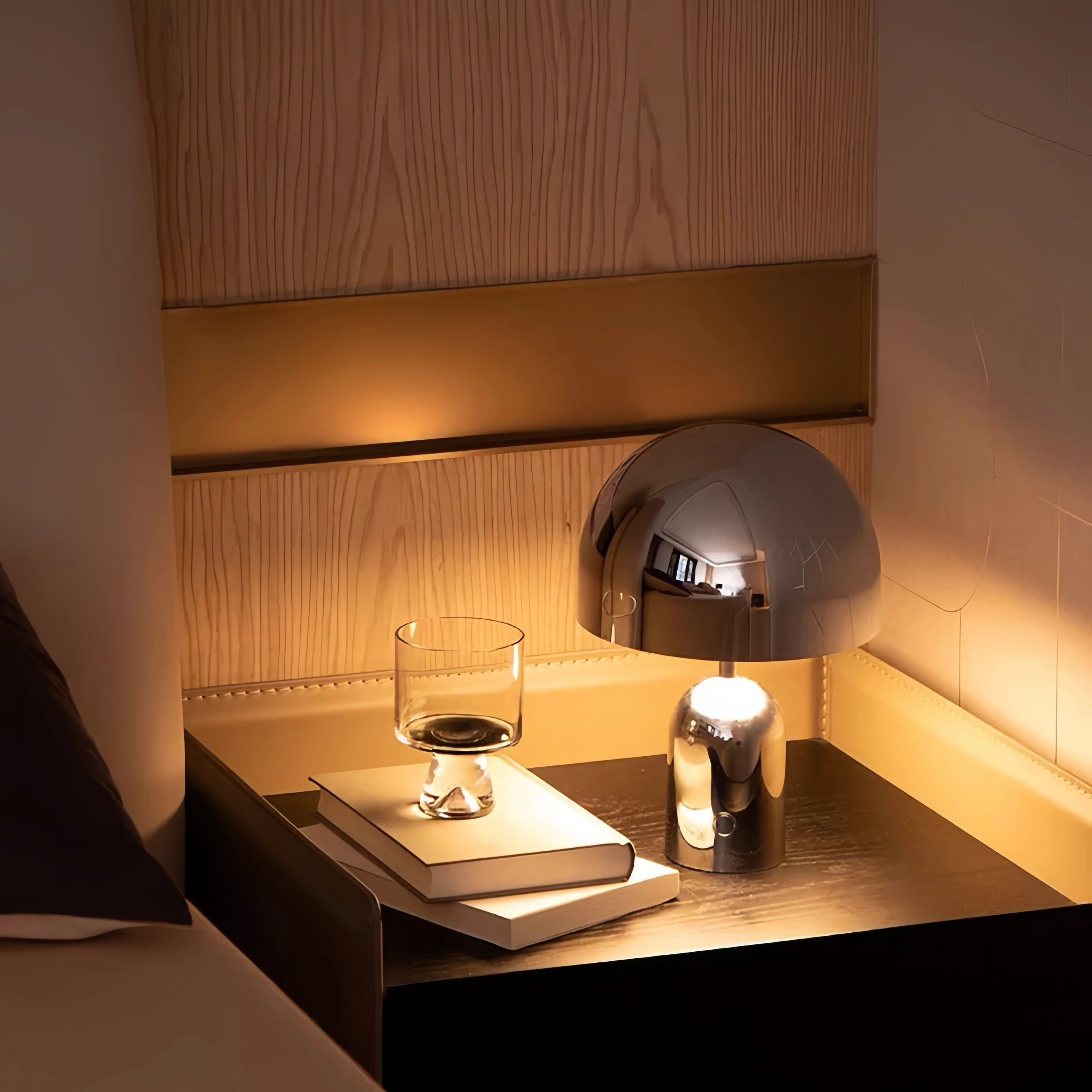 Bell LED Table Lamp, Large Dimmable Modern Bedside Lamp by INSPECIAL HOME - Image 7