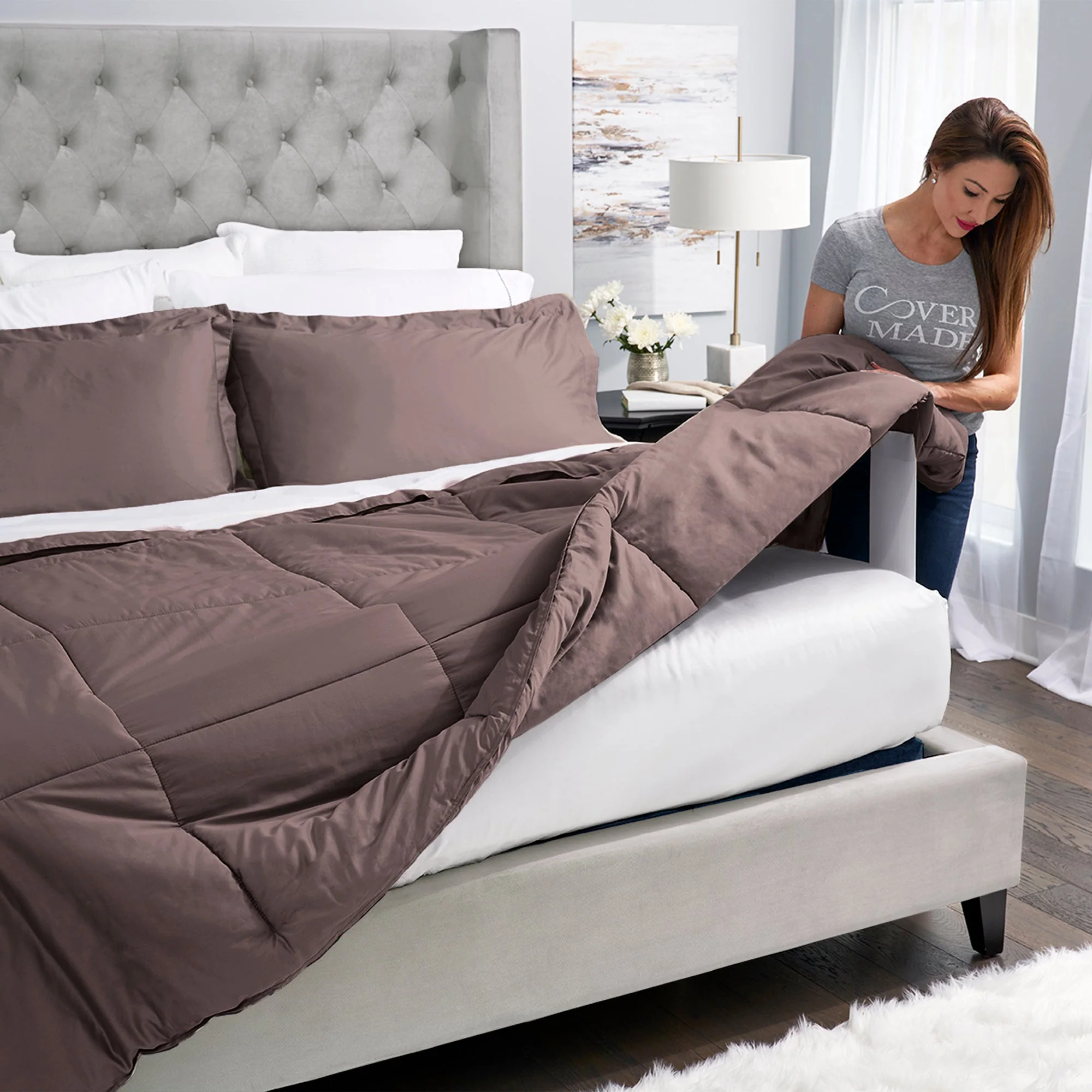 Covermade® Comforter | Easy Bedmaking & Beautiful, Soft Materials - Image 10