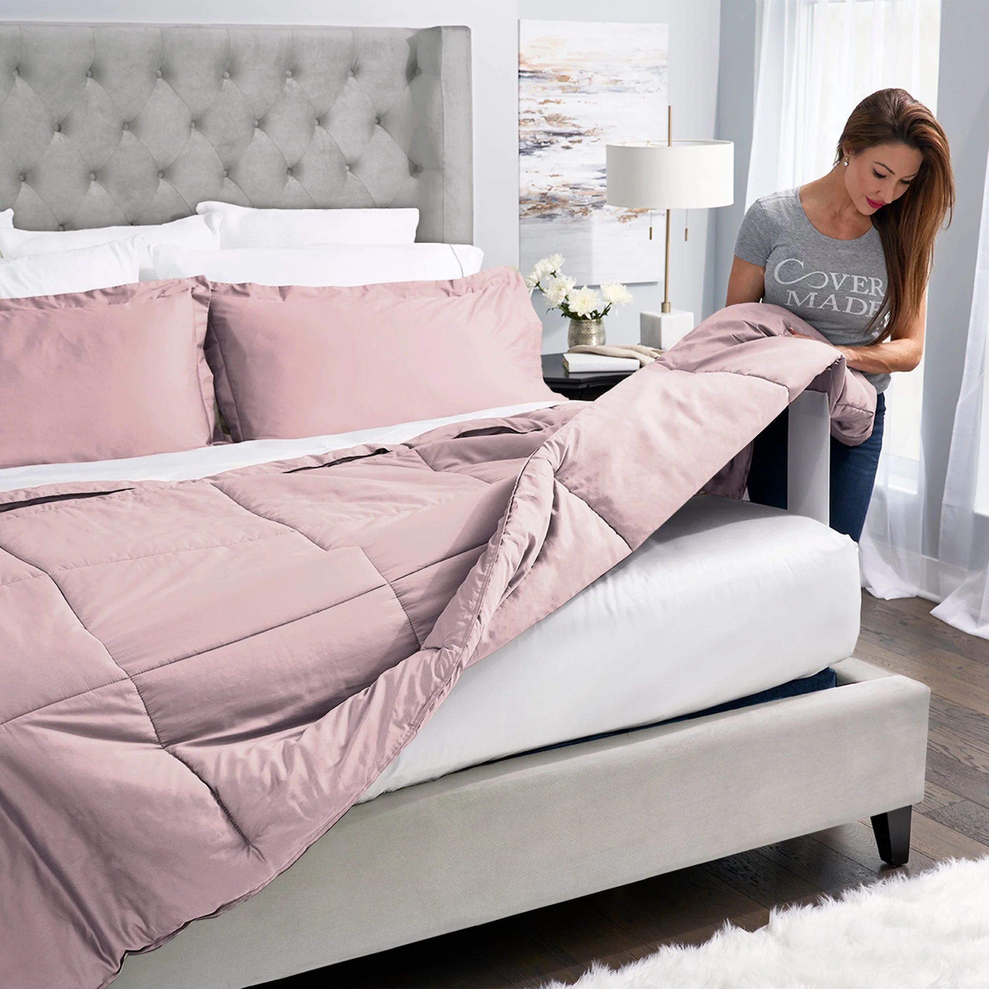 Covermade® Comforter | Easy Bedmaking & Beautiful, Soft Materials - Image 7