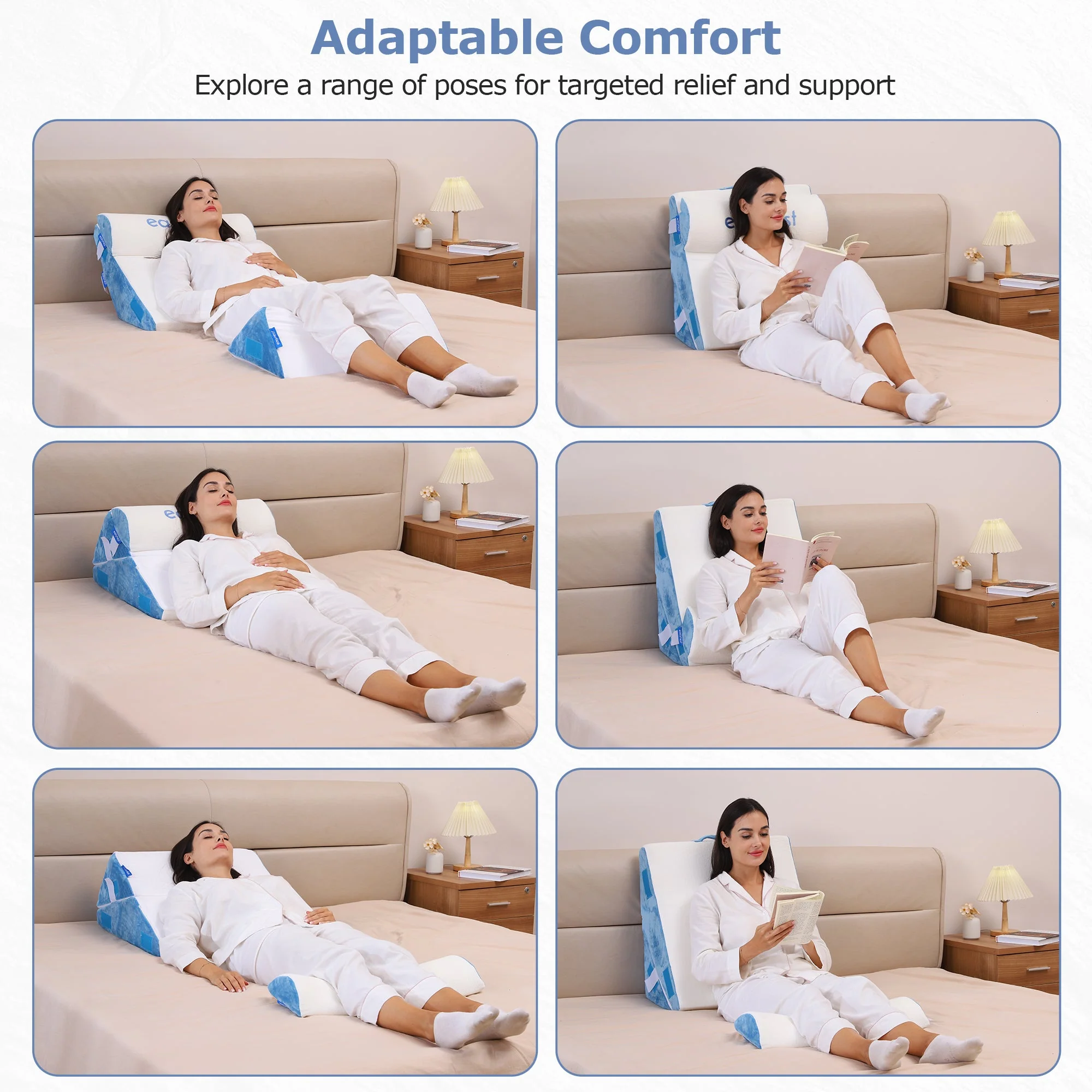 EASYNEST Bed Wedge Pillow - Image 6