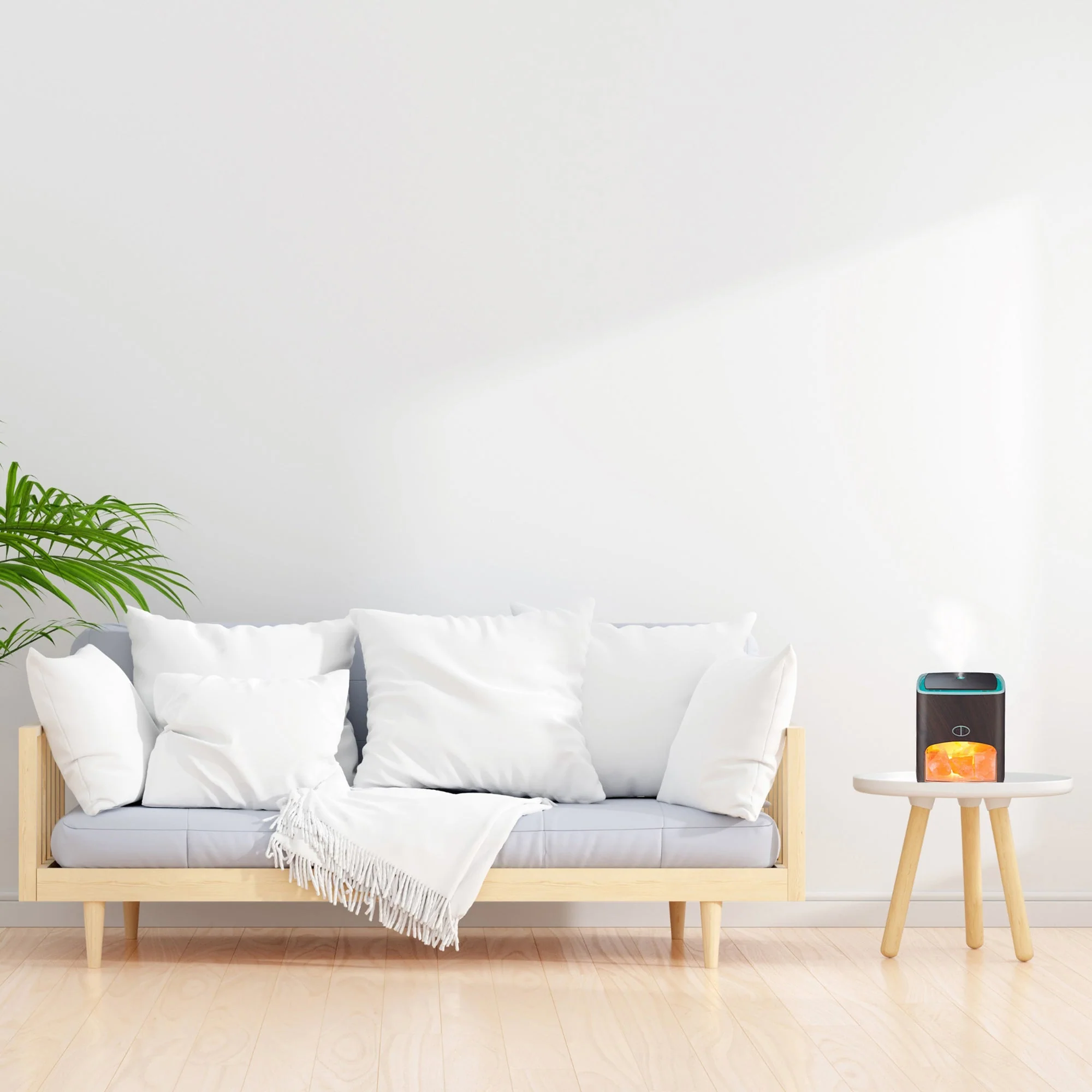 Himalayan Salt Lamp Diffuser - 3-in-1 Wellness Device - Image 3