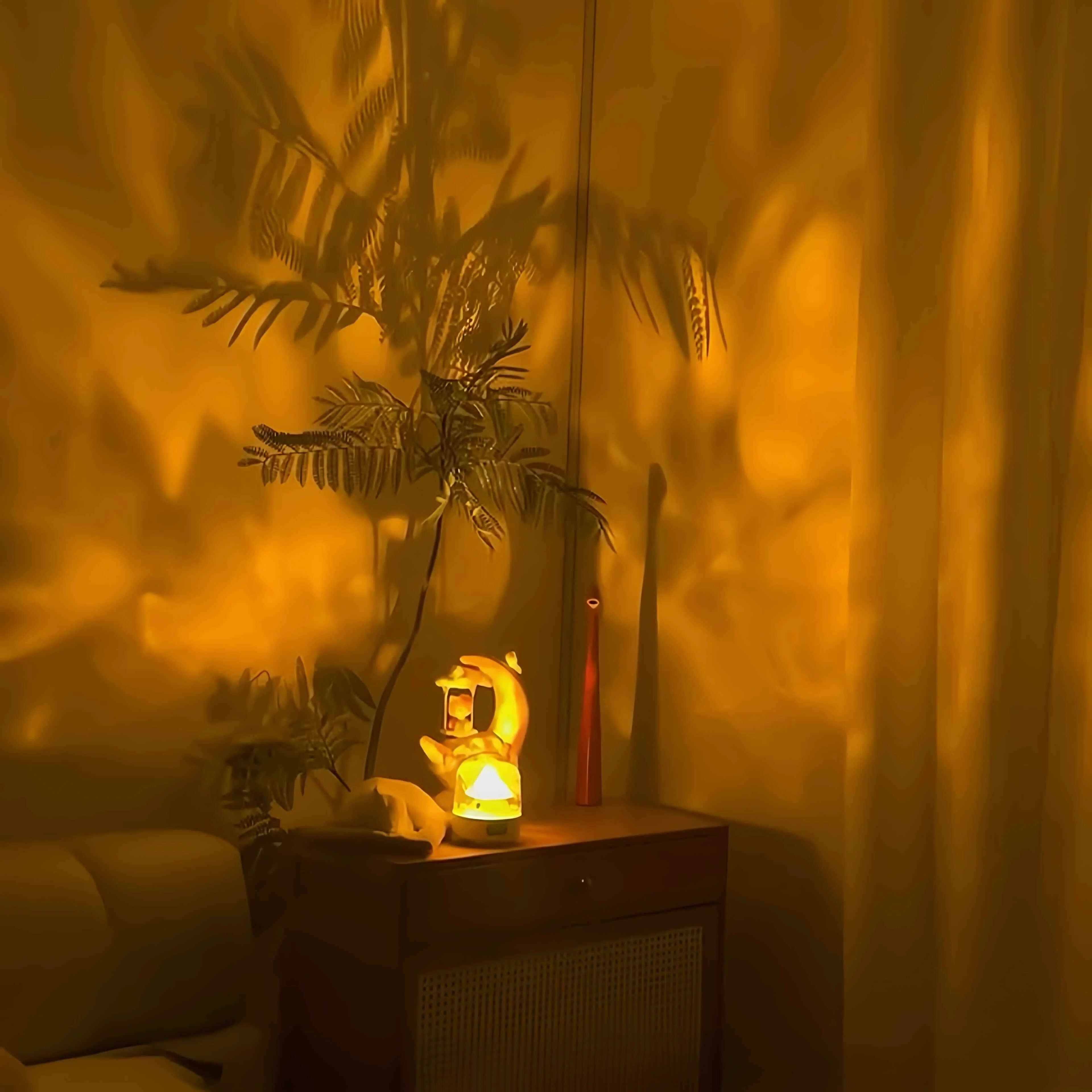 Light Theatre: Ambient Light With Stereo Speaker, Ripple Sunset Aurora Projector All-in-1 by INSPECIAL HOME - Image 3