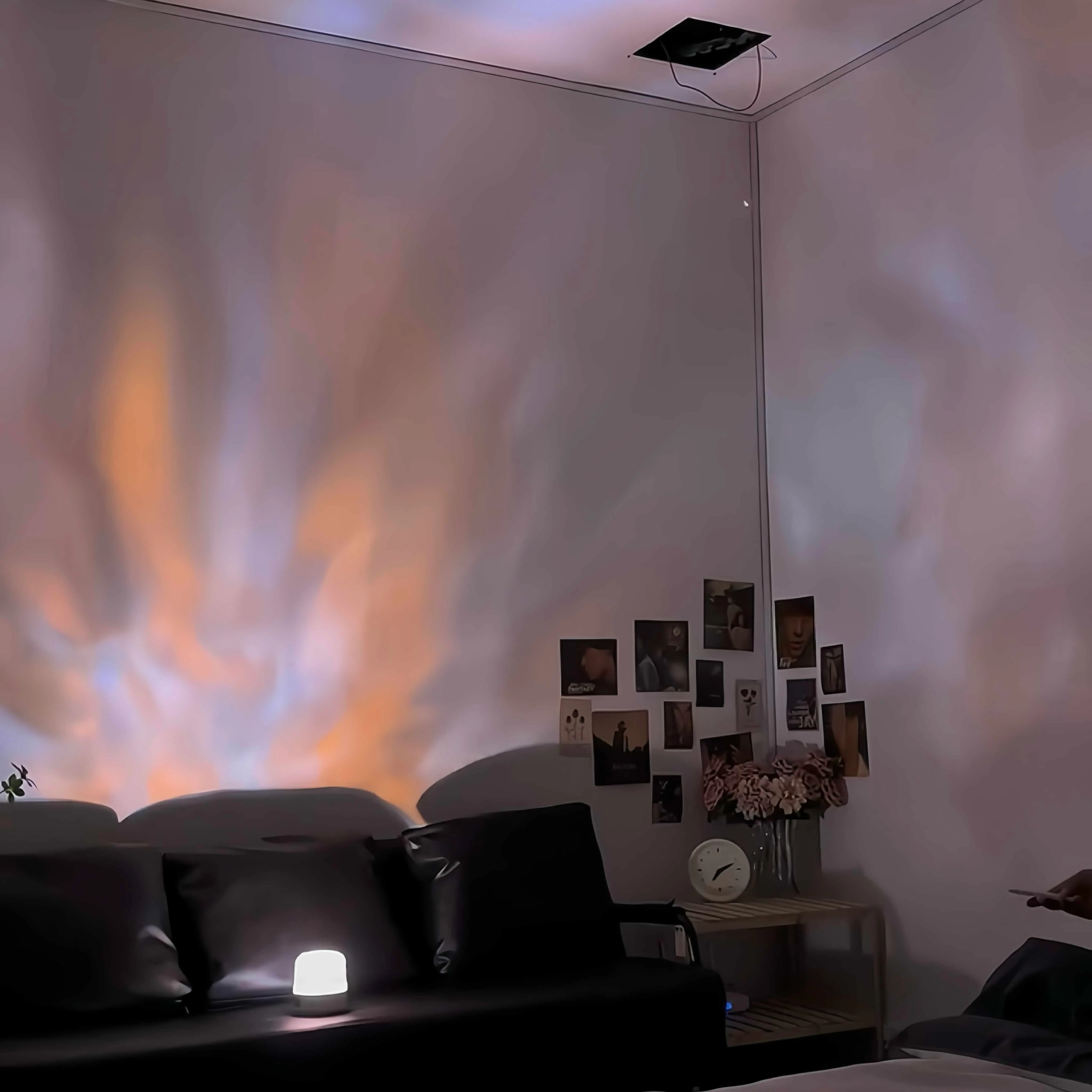 Light Theatre: Ambient Light With Stereo Speaker, Ripple Sunset Aurora Projector All-in-1 by INSPECIAL HOME - Image 5