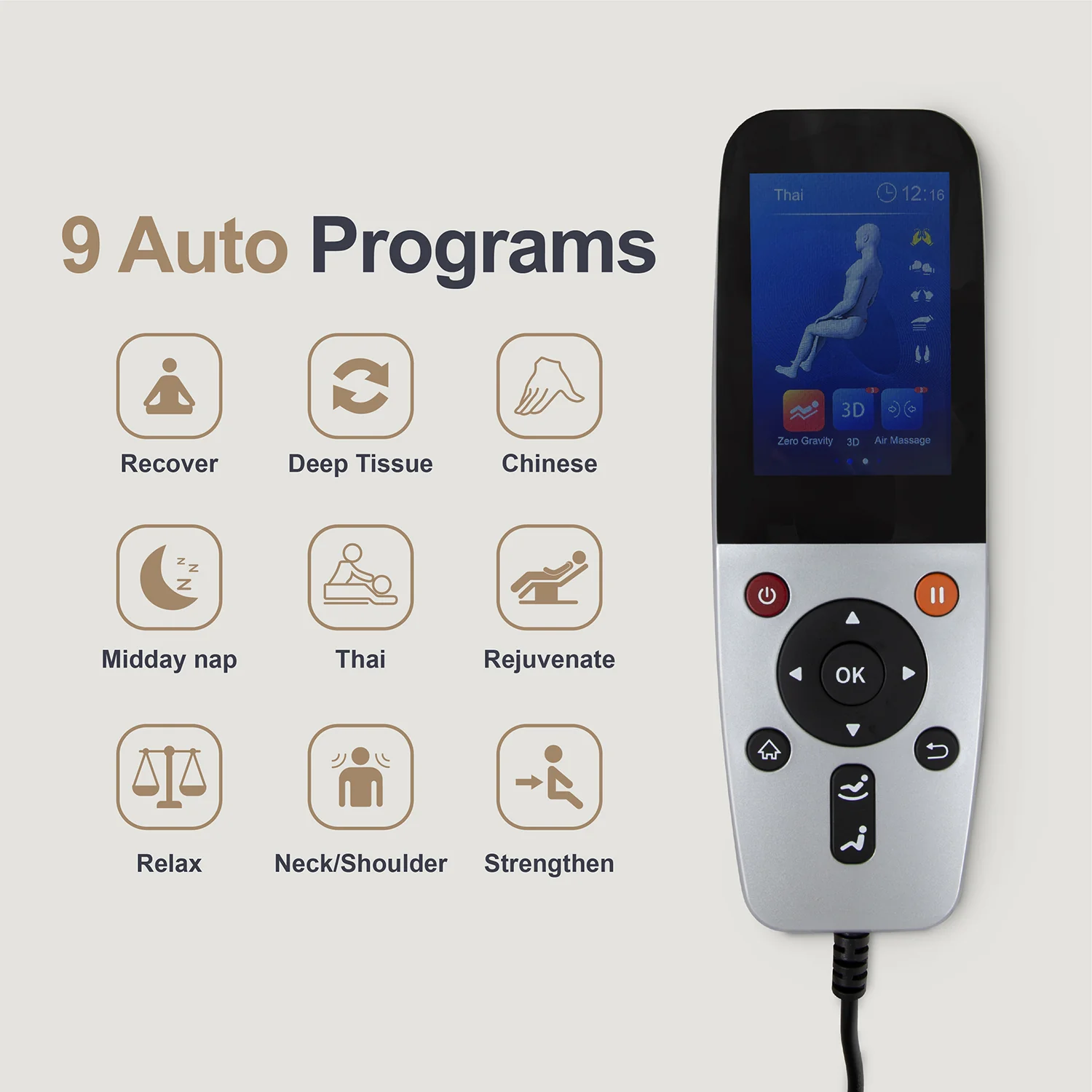 Osaki OS-Pro 3D Tecno Massage Chair - Image 18