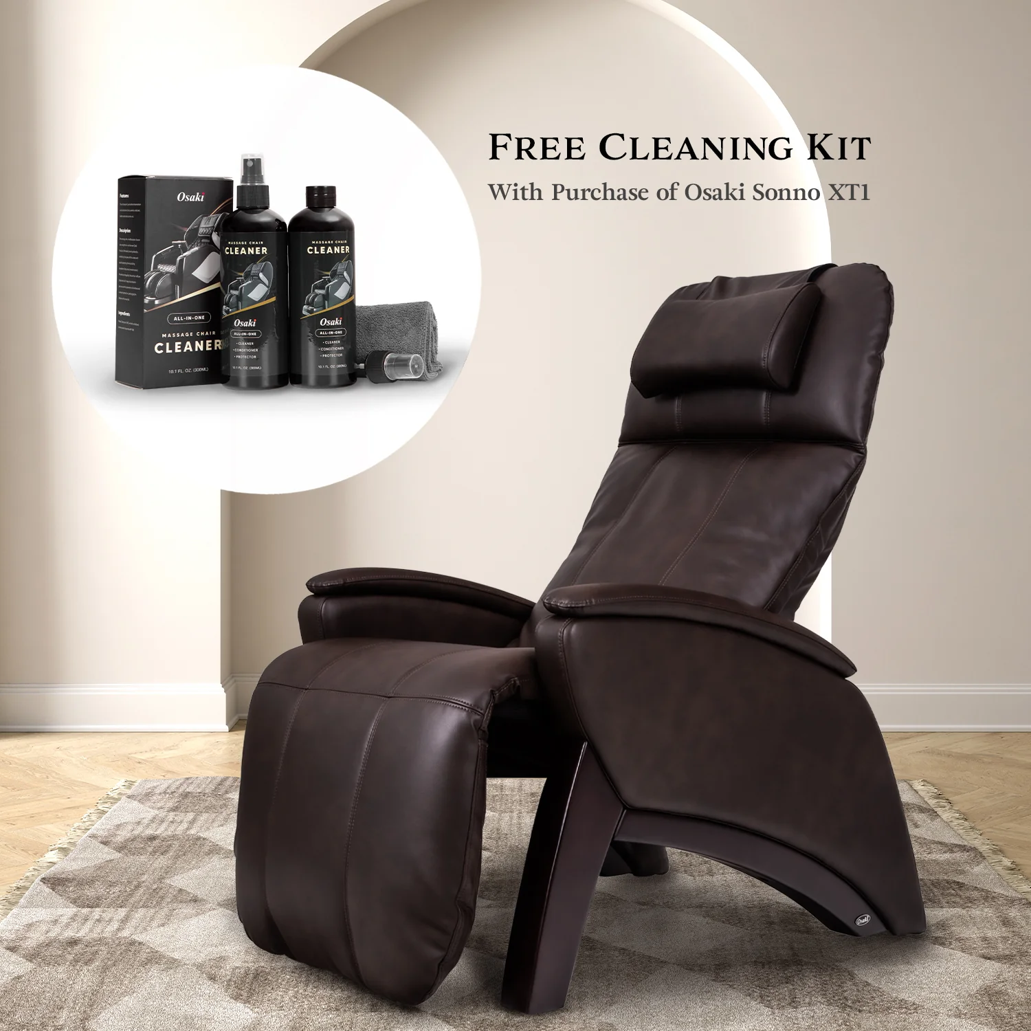 Osaki Sonno XT-1 GravZero Massage Recliner - Image 12