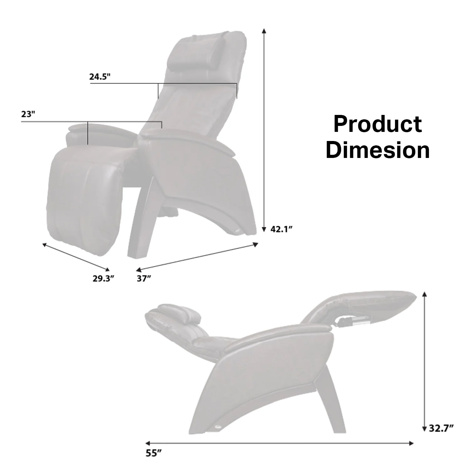 Osaki Sonno XT-1 GravZero Massage Recliner - Image 9
