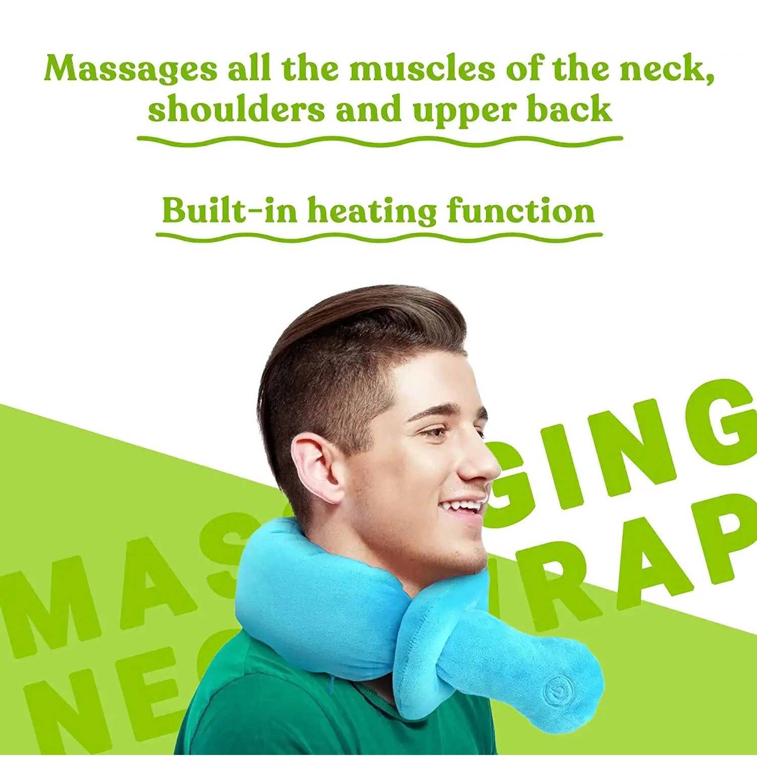 Portable Neck & Shoulder Adjustable Massaging Wrap - Image 4