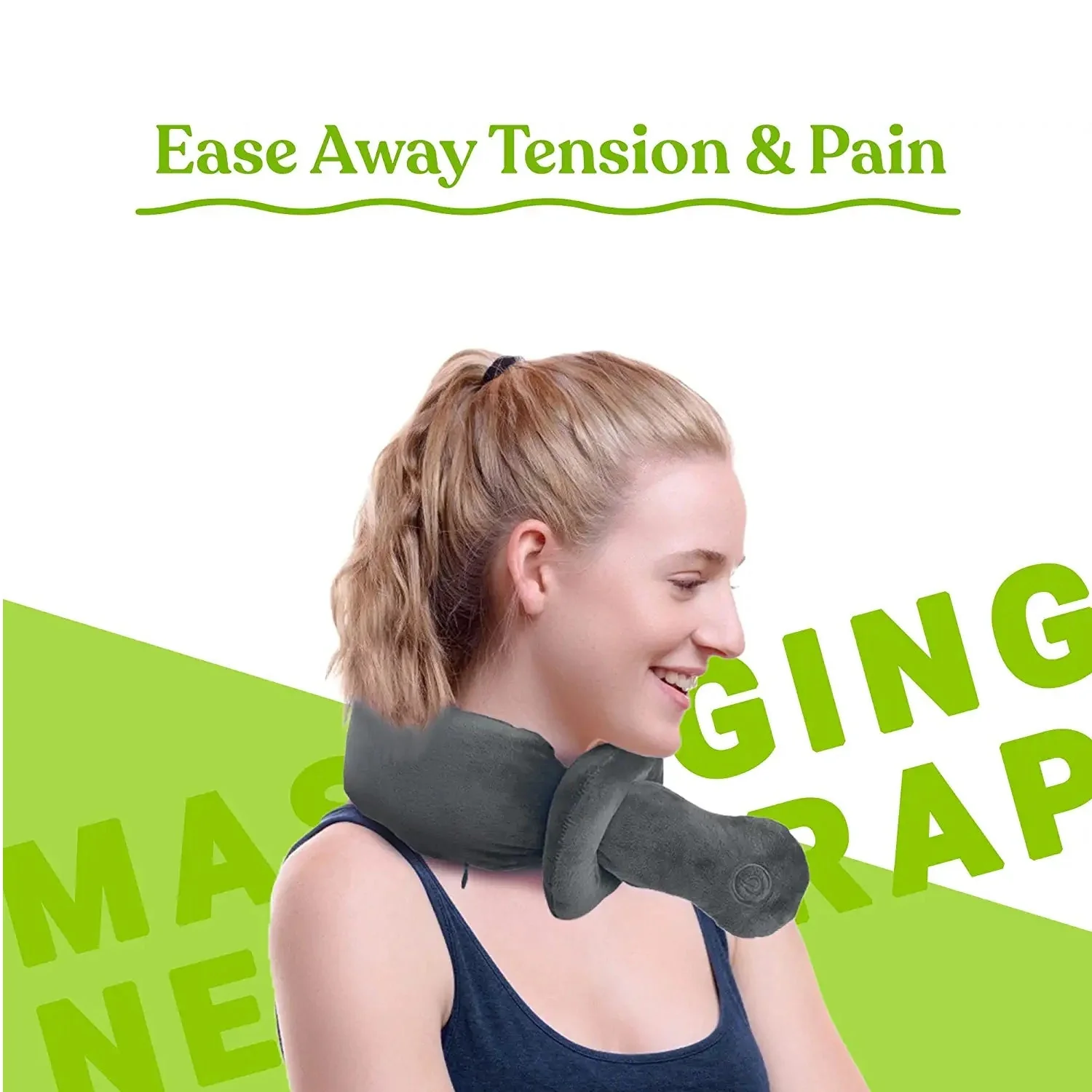 Portable Neck & Shoulder Adjustable Massaging Wrap - Image 8