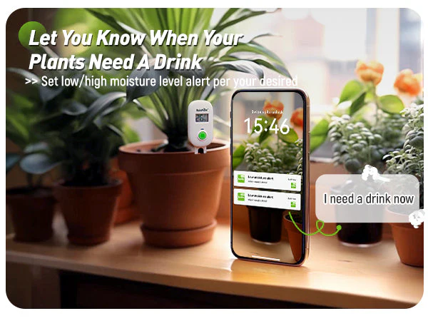 Smart Digital Wireless Plant Moisture Meter - Image 11