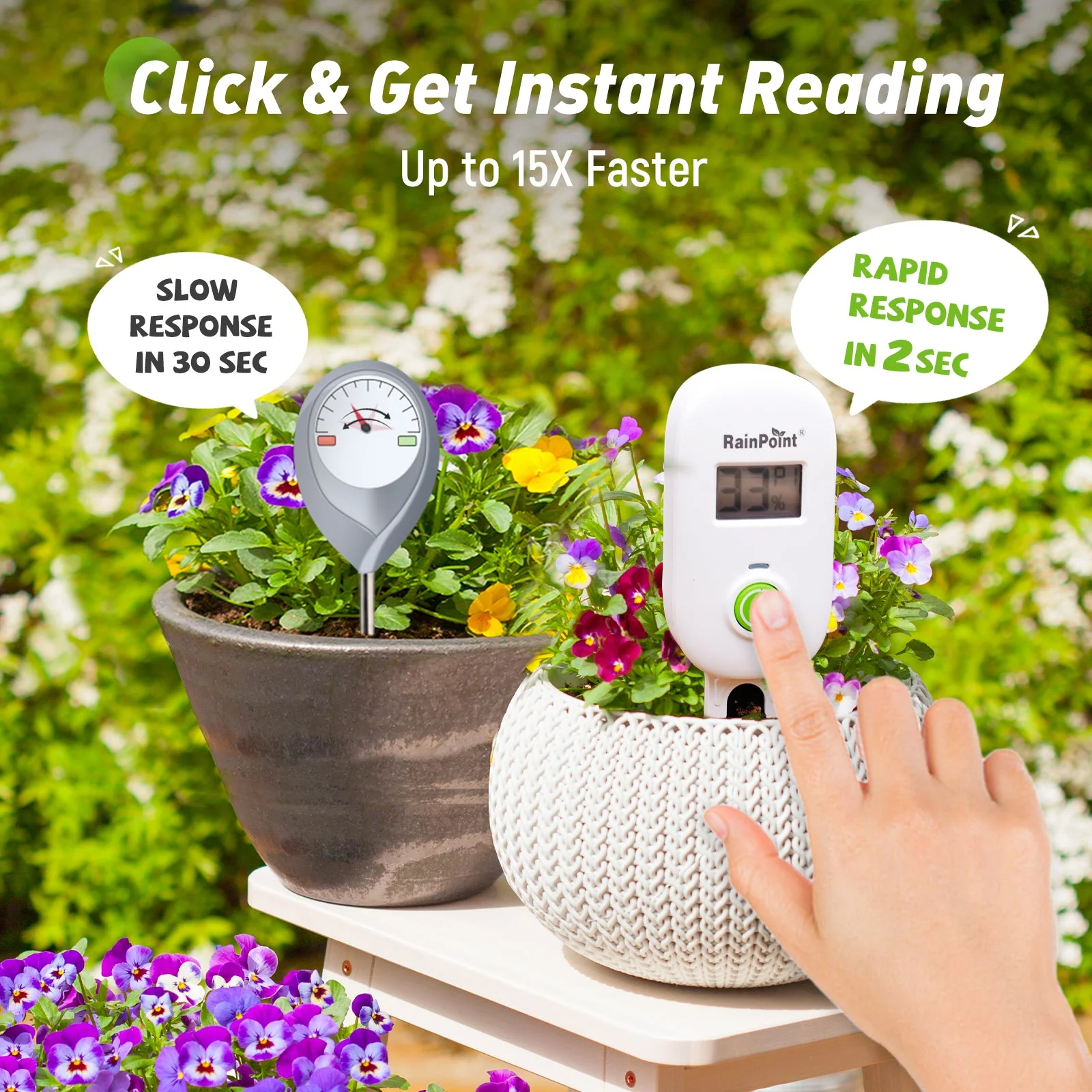 Smart Digital Wireless Plant Moisture Meter - Image 6