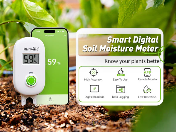 Smart Digital Wireless Plant Moisture Meter - Image 8