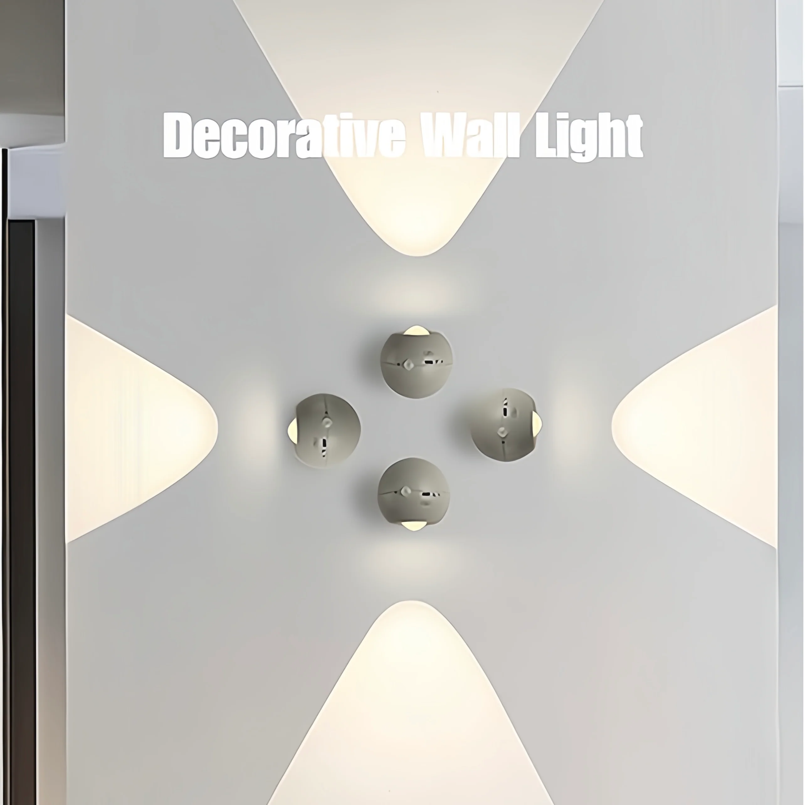 Space Age Motion Sensor Night Light: Punch-free Wall Accent Lighting, Dimmable Nursery Light, Portable Flash Light All-in-One by INSPECIAL HOME - Image 5