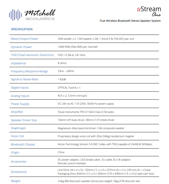 uStream One Wireless Stereo - Image 6