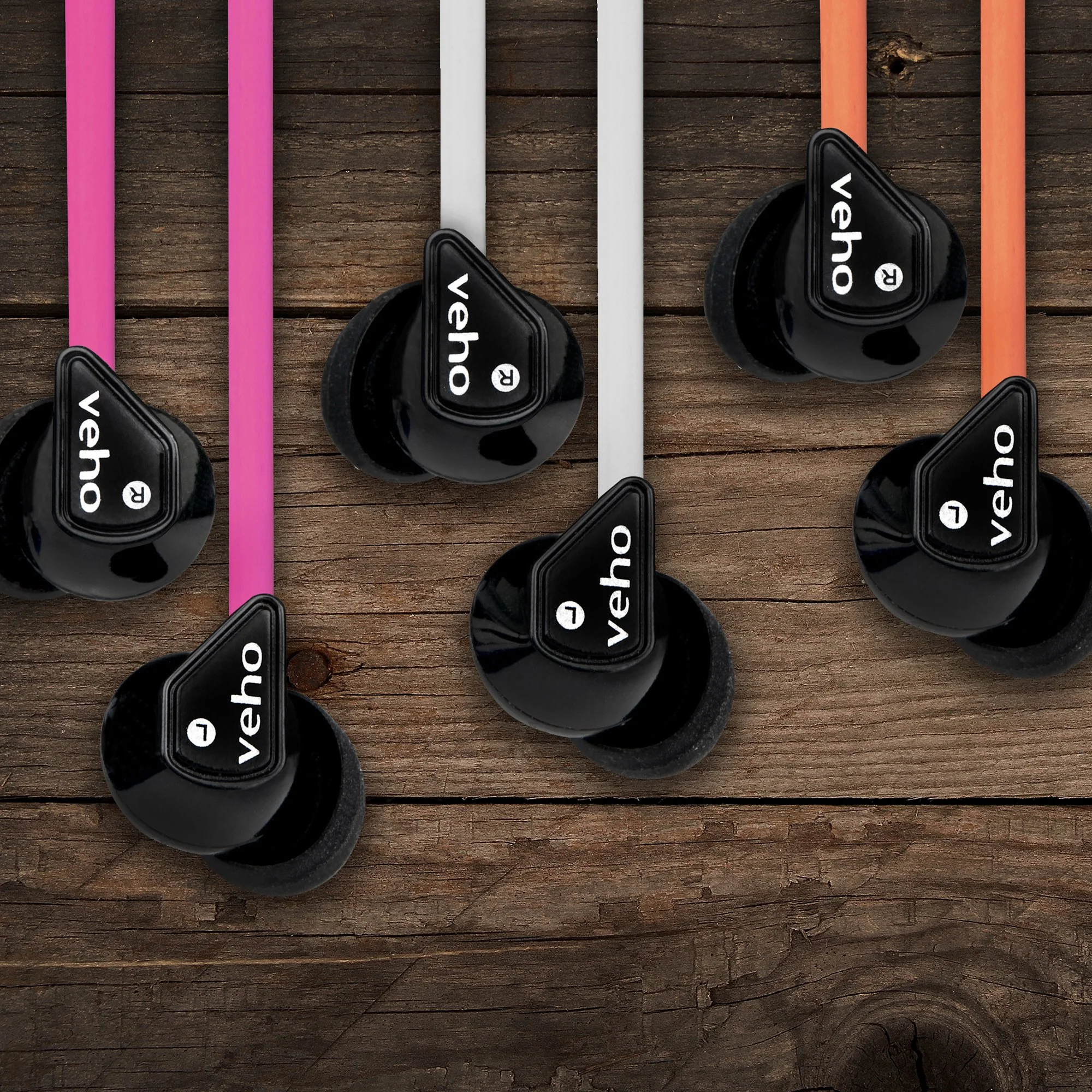 Veho 360 Z-1 Stereo Noise isolating Earphones with flex 'anti' tangle cord system - Image 13