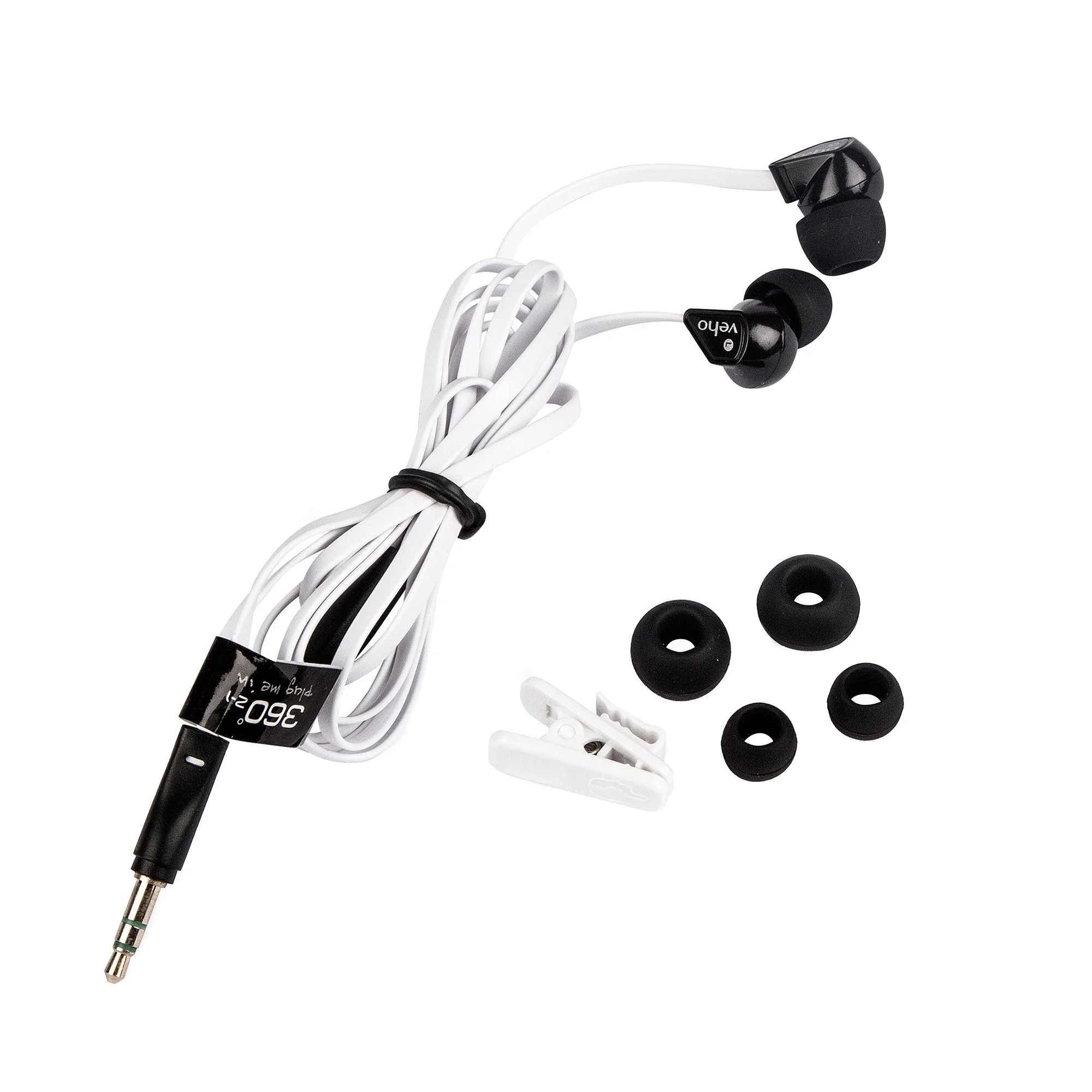 Veho 360 Z-1 Stereo Noise isolating Earphones with flex 'anti' tangle cord system - Image 5