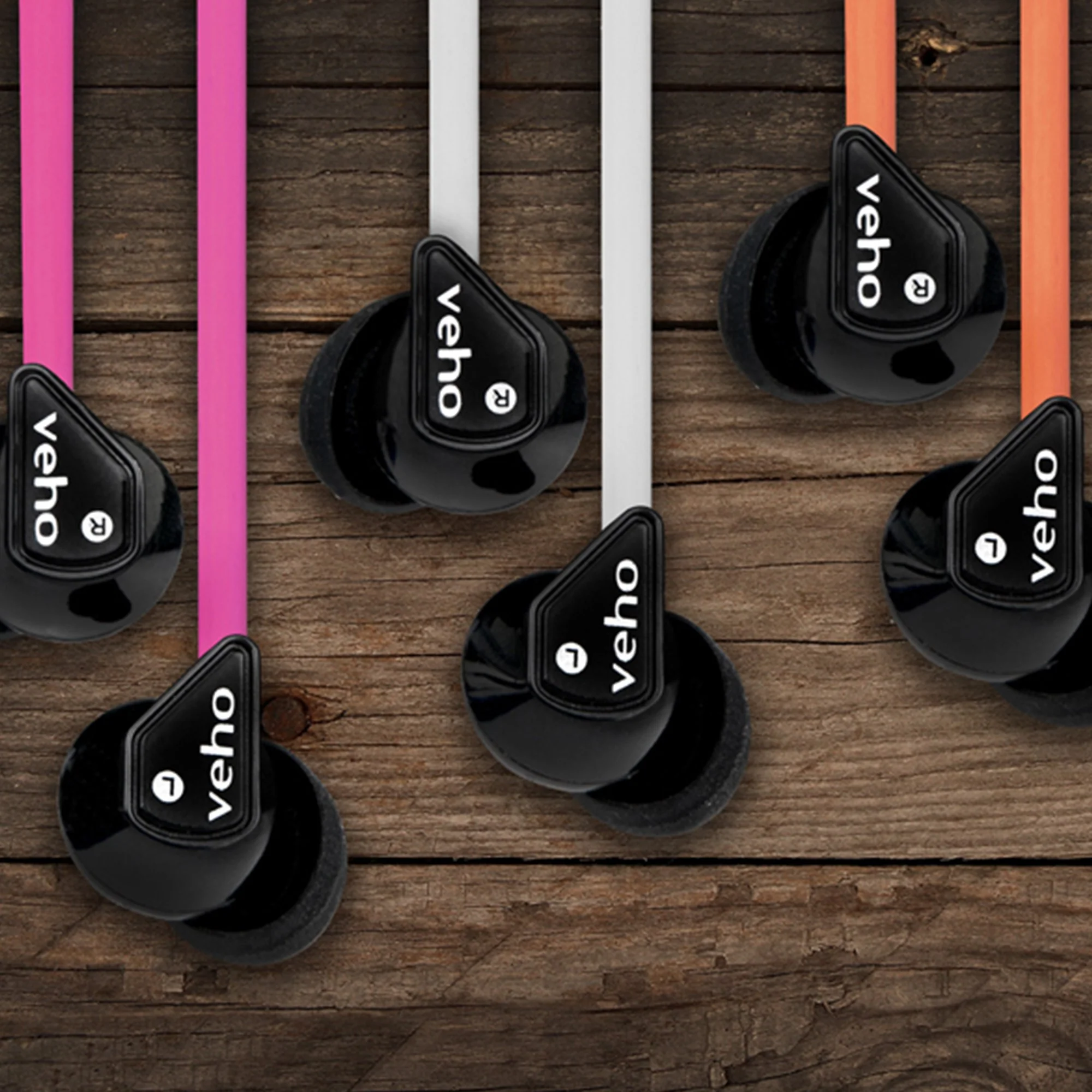 Veho 360 Z-1 Stereo Noise isolating Earphones with flex 'anti' tangle cord system - Image 7