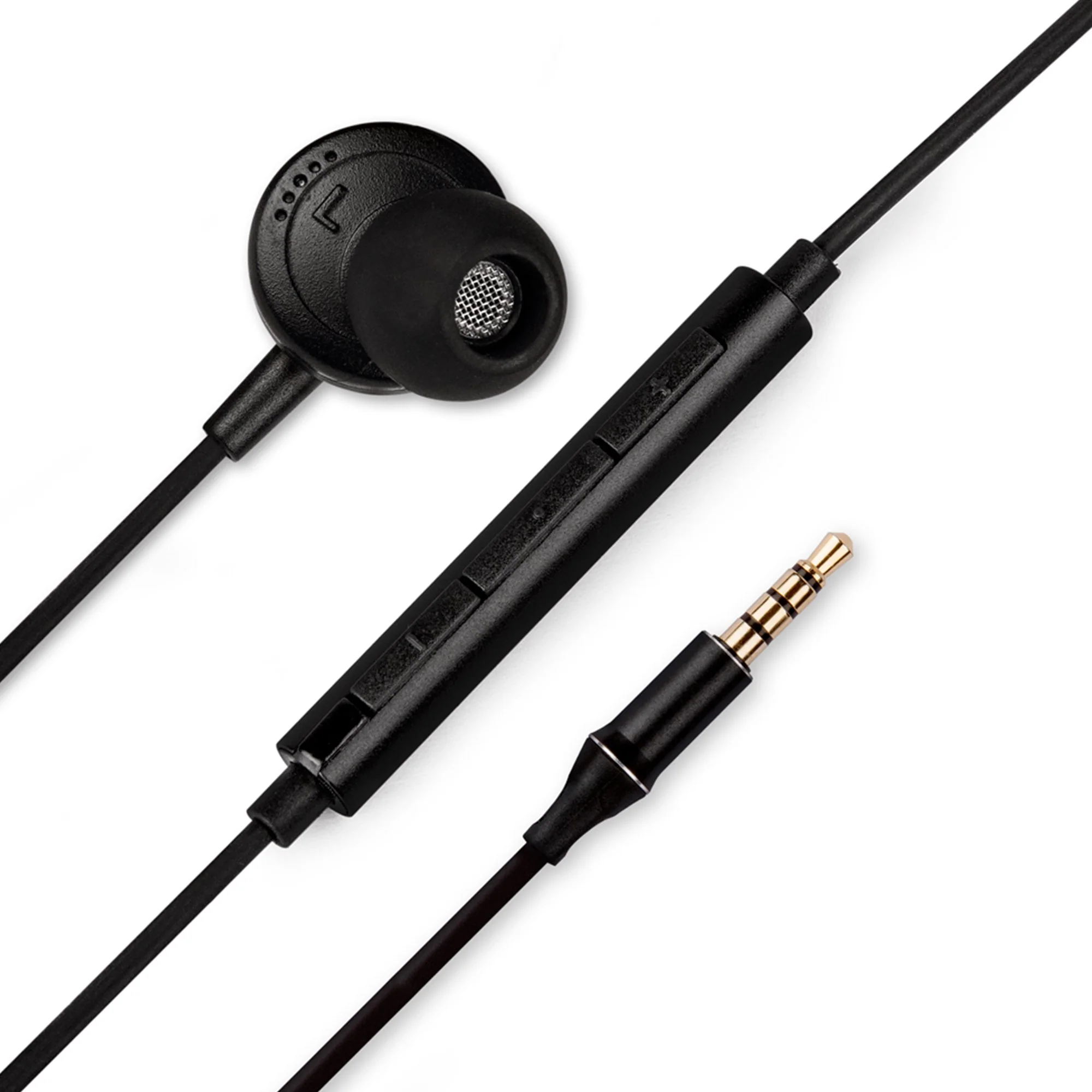 Veho Z-3 In-Ear Stereo Headphones with Built-in Microphone and Remote Control – Black - Image 3