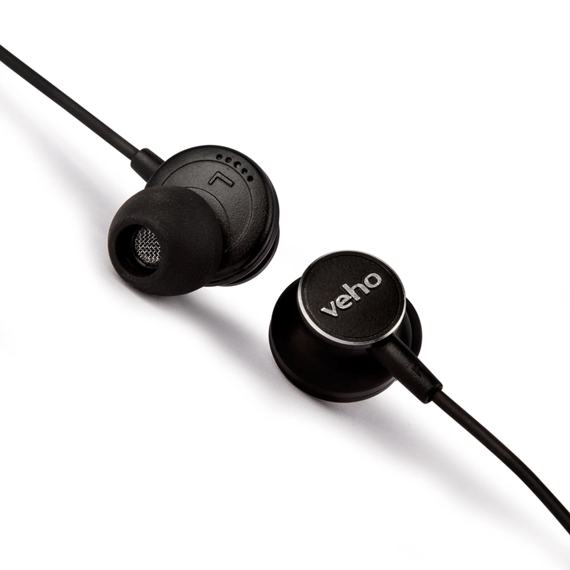 Veho Z-3 In-Ear Stereo Headphones with Built-in Microphone and Remote Control – Black - Image 4